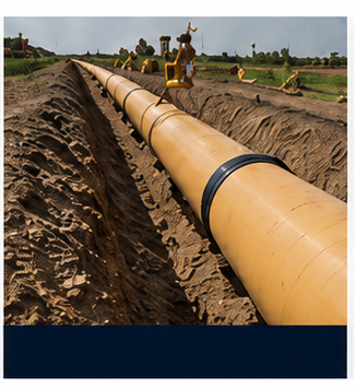Gas Pipeline Laying