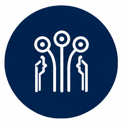 Telecom and Optical Fiber Service Icon